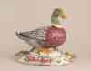 Paul Hannong (Straßburg), Turrine in the Shape of a Duck with Matching Base Plate, 1754, Courtesy: Museums of the City of Bamberg, Bamberg Historical Museum. Photo: Jürgen Musolf, Nuremberg